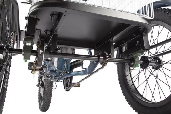 Трехколесный электровелосипед Eltreco Porter Fat 500